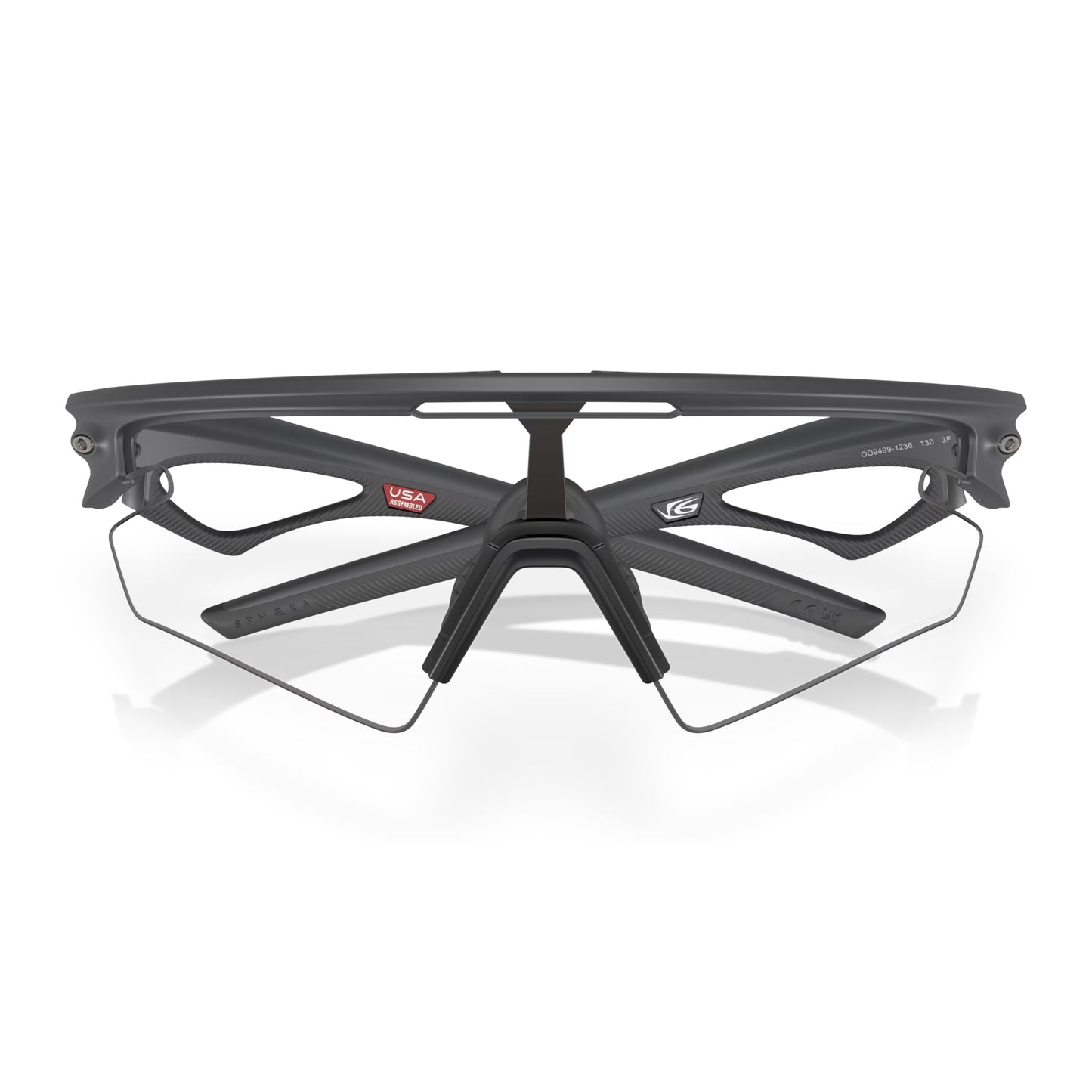 Oakley Sphaera Slash Carbon W/ Clear - Black