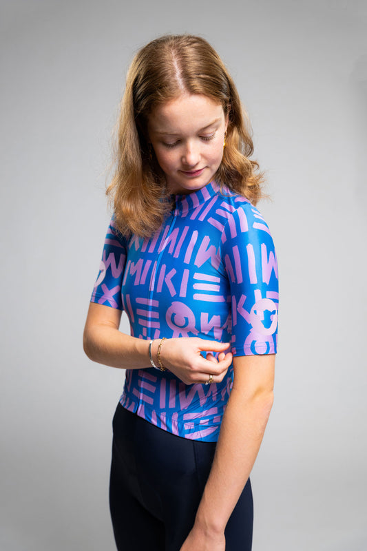 Black Sheep Women's Man Ride Essentials BLU Jersey