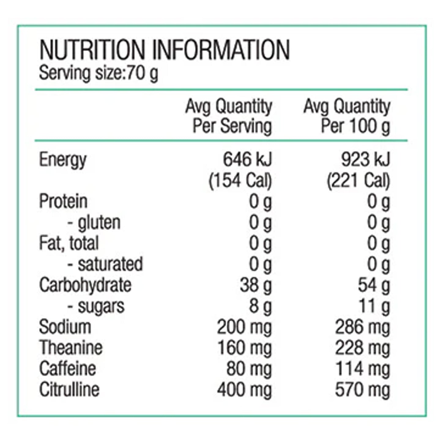 Pure Performance + Race Energy Gel + Caffeine 70g