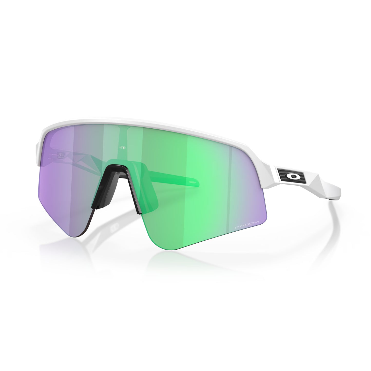 Oakley Sutro Lite Sweep Matte White W/ Prizm Road Jade
