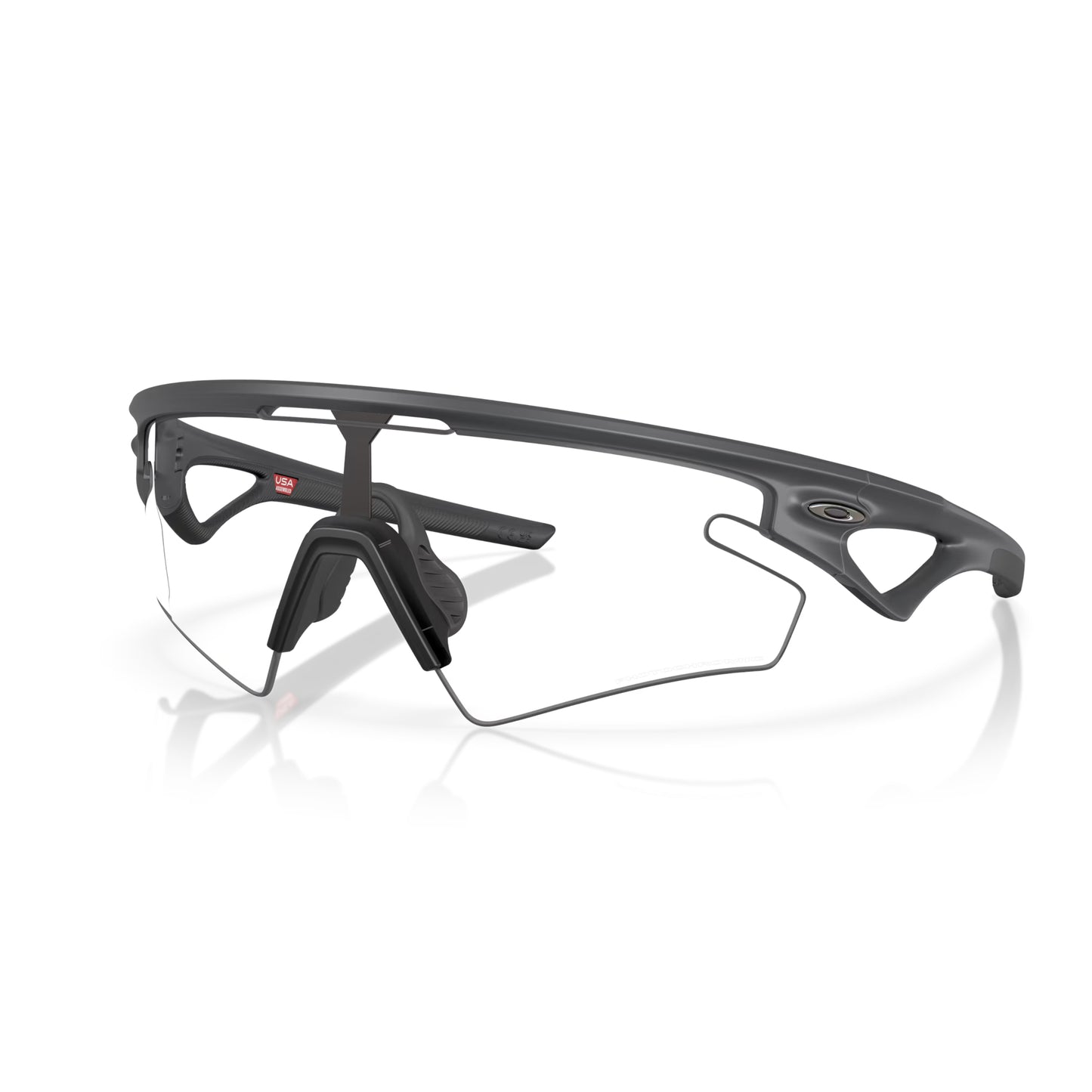 Oakley Sphaera Slash Carbon W/ Clear - Black
