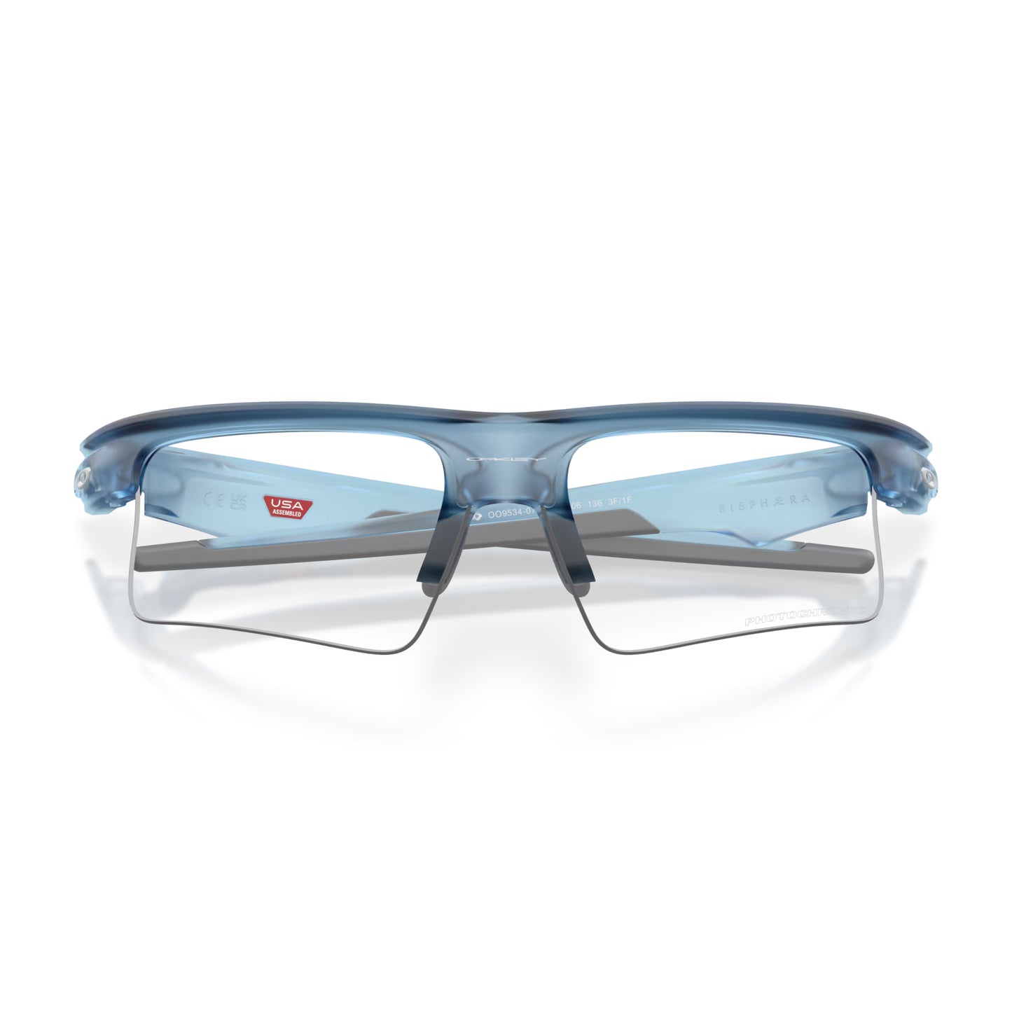 Oakley Bisphaera Speed Matte Trans Stonewash W/Clear Black Photo