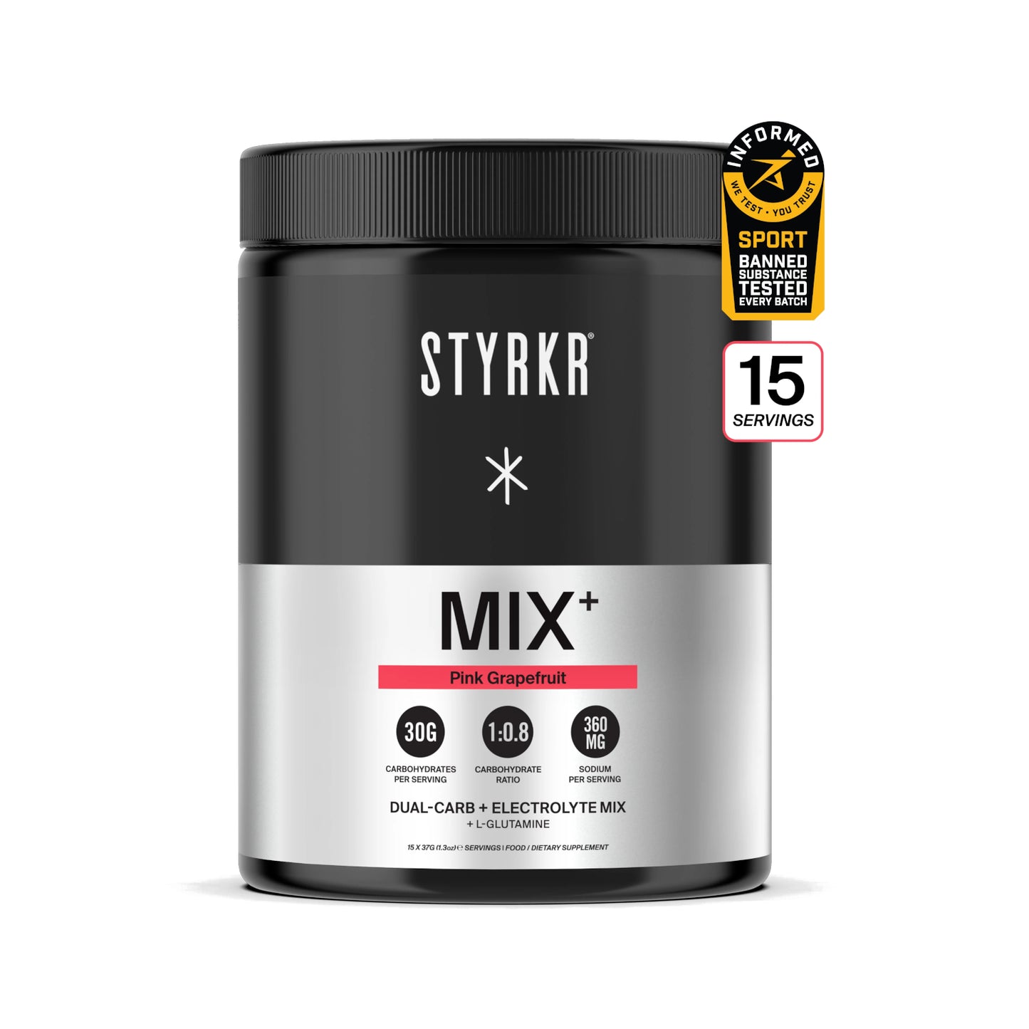 Styrkr Mix+ Dual Carb & Electrolyte