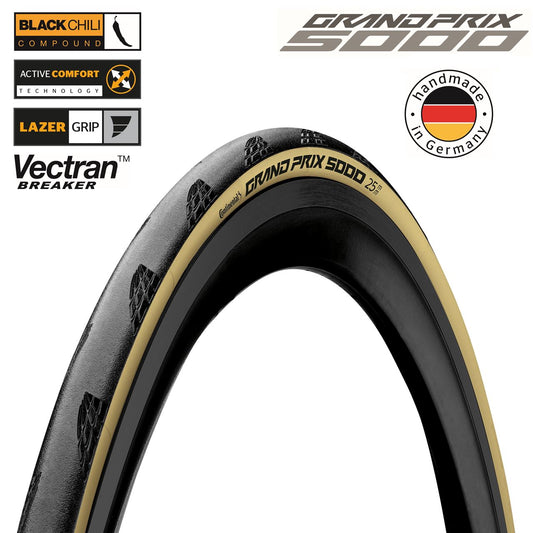 Continental GP5000 Cream Tyre