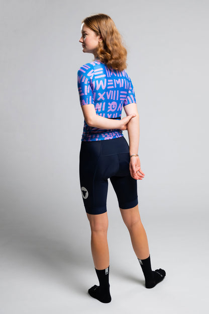 Black Sheep Women's Man Ride Essentials BLU Jersey