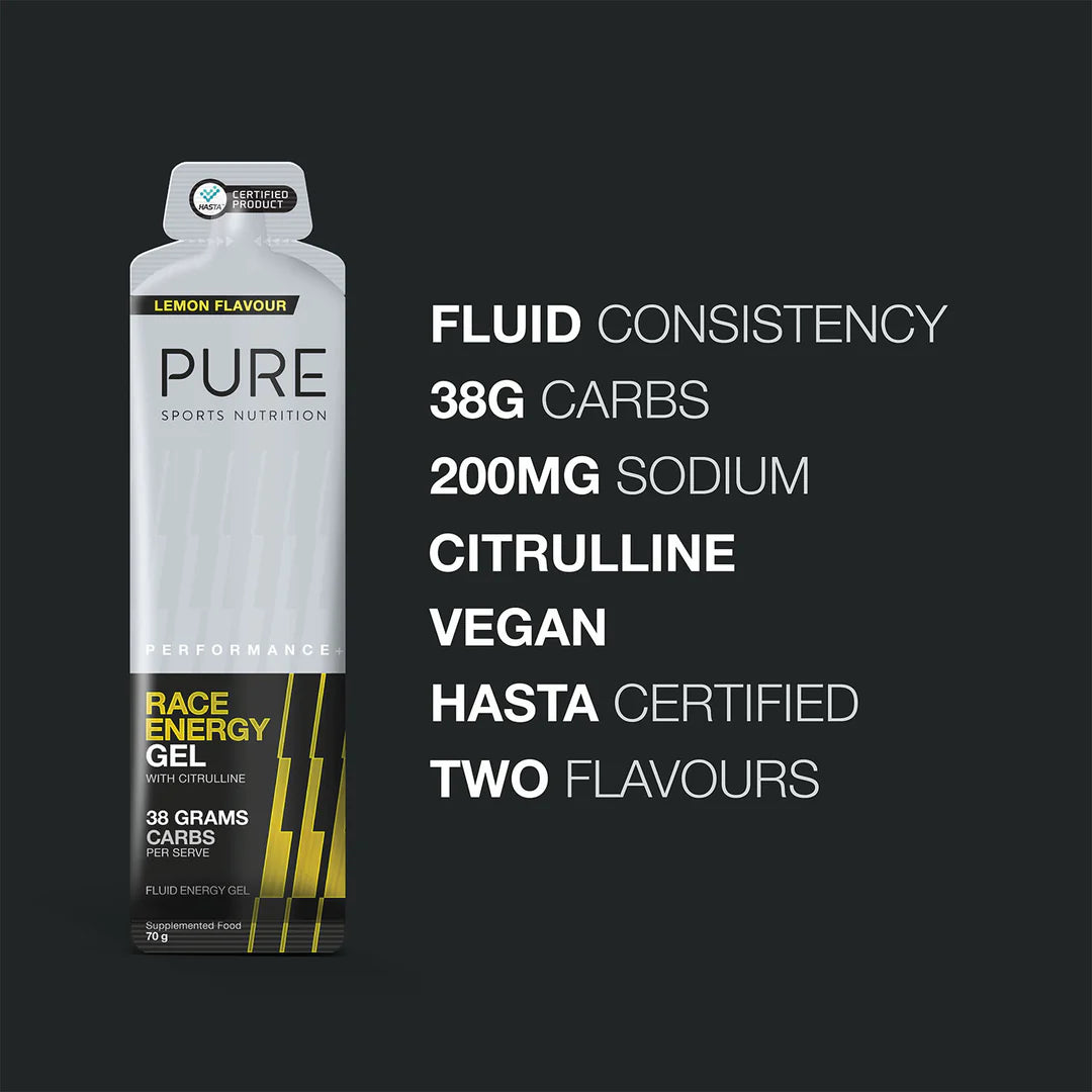 Pure Performance + Race Energy Gel 70g