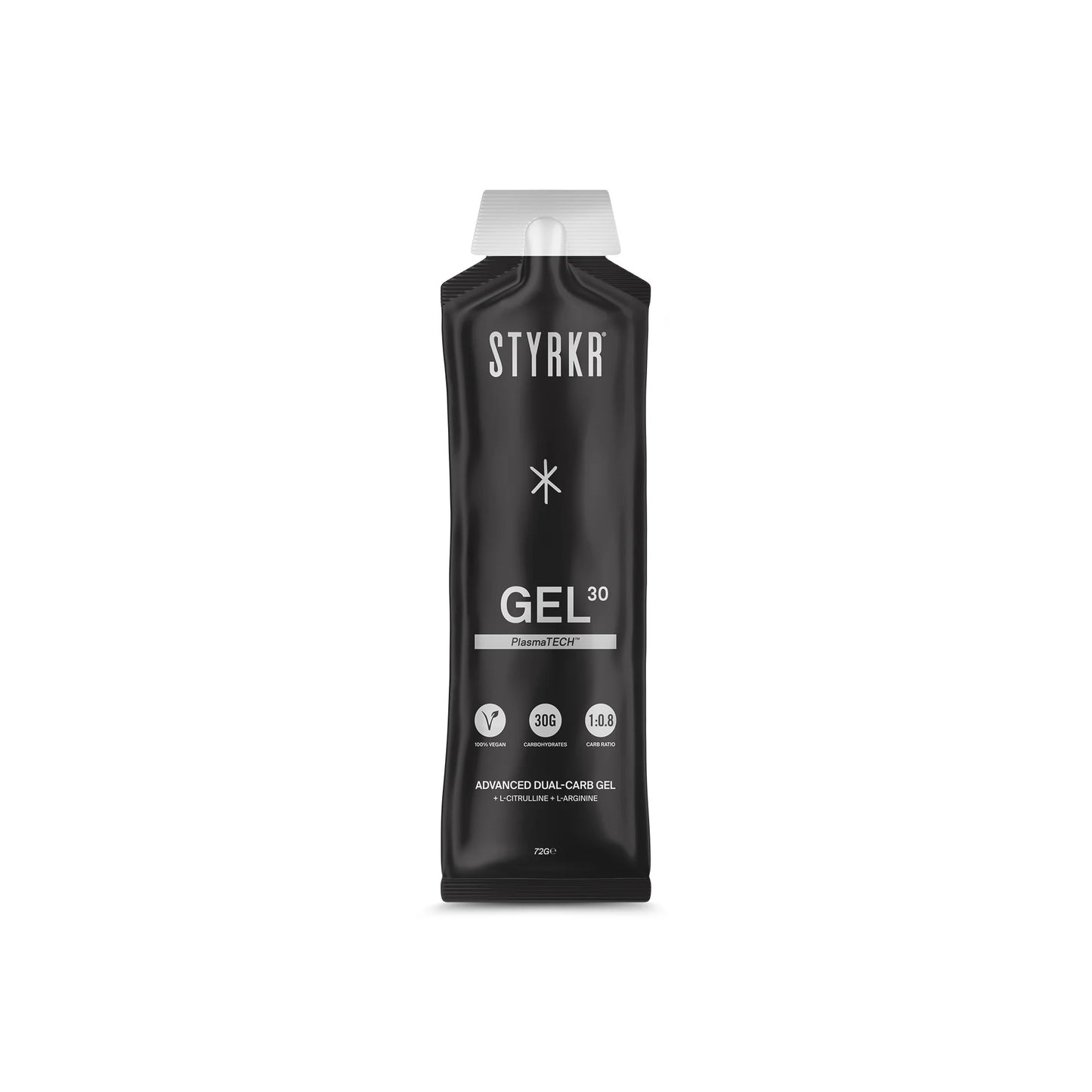 Styrkr Gel30 Advanced-Dual Carb Energy Gel L-Citrulline + L-Arginine